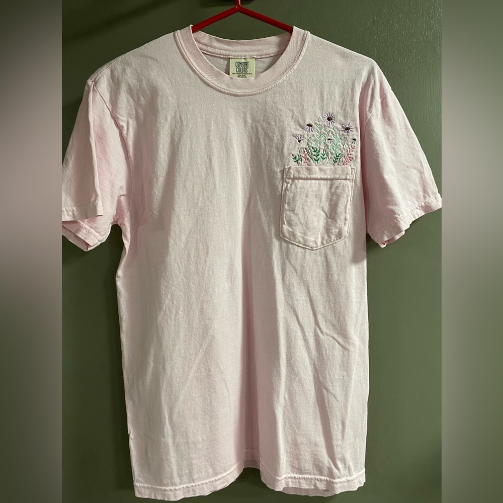 Comfort Colors Light Pink T-Shirt